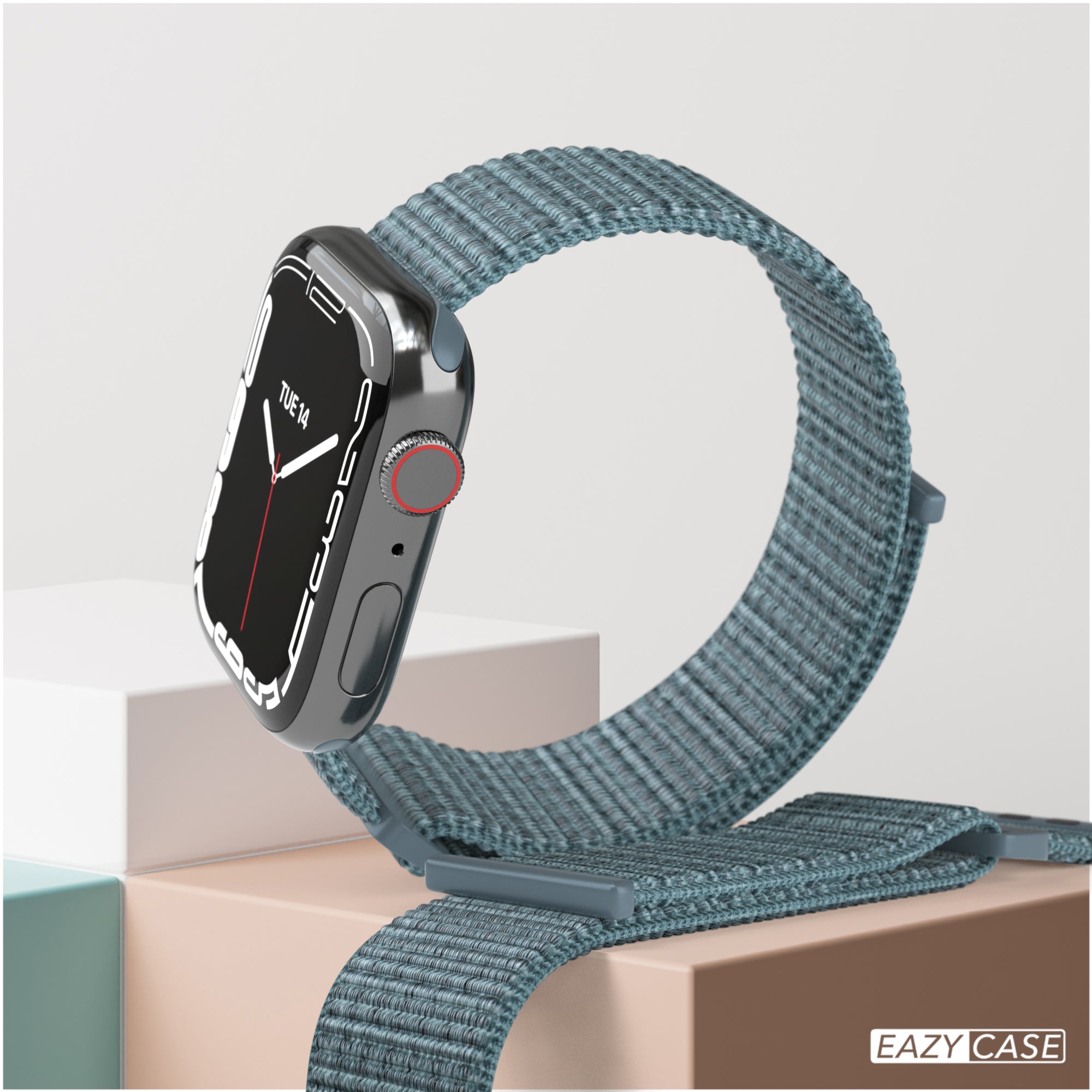 Apple Watch Nylon Armband mit Klettverschluss EAZY CASE Sport Loop 