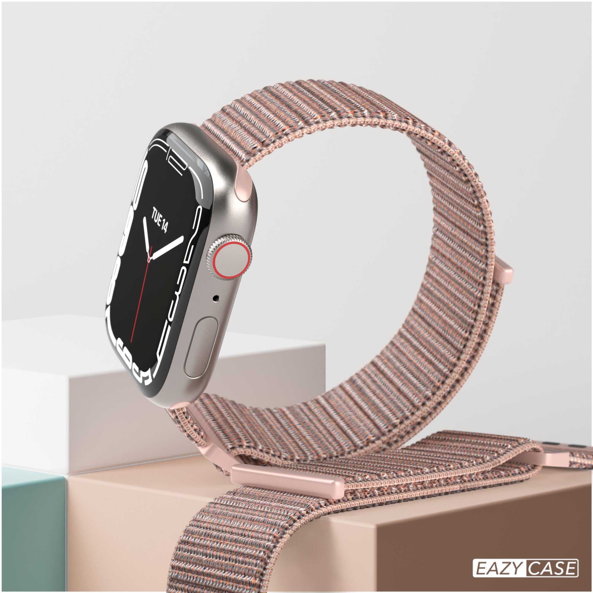 Apple Watch Nylon Armband mit Klettverschluss EAZY CASE Sport Loop 