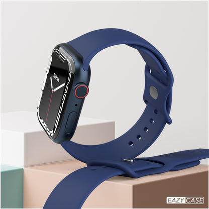 Apple Watch Silikon Armband mit Schnellverschluss von EAZY CASE 