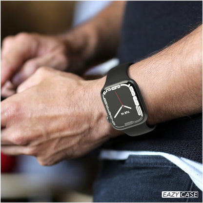 Apple Watch Silikon Armband mit Schnellverschluss von EAZY CASE 