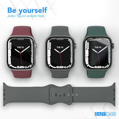 Apple Watch Silikon Armband mit Schnellverschluss von EAZY CASE 
