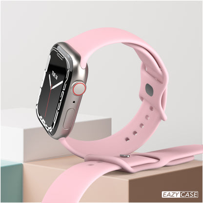 Apple Watch Silikon Armband mit Schnellverschluss von EAZY CASE 