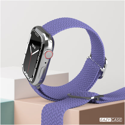 Apple Watch Armband geflochten Edelstahl Magnetverschluss EAZY CASE Wristband 