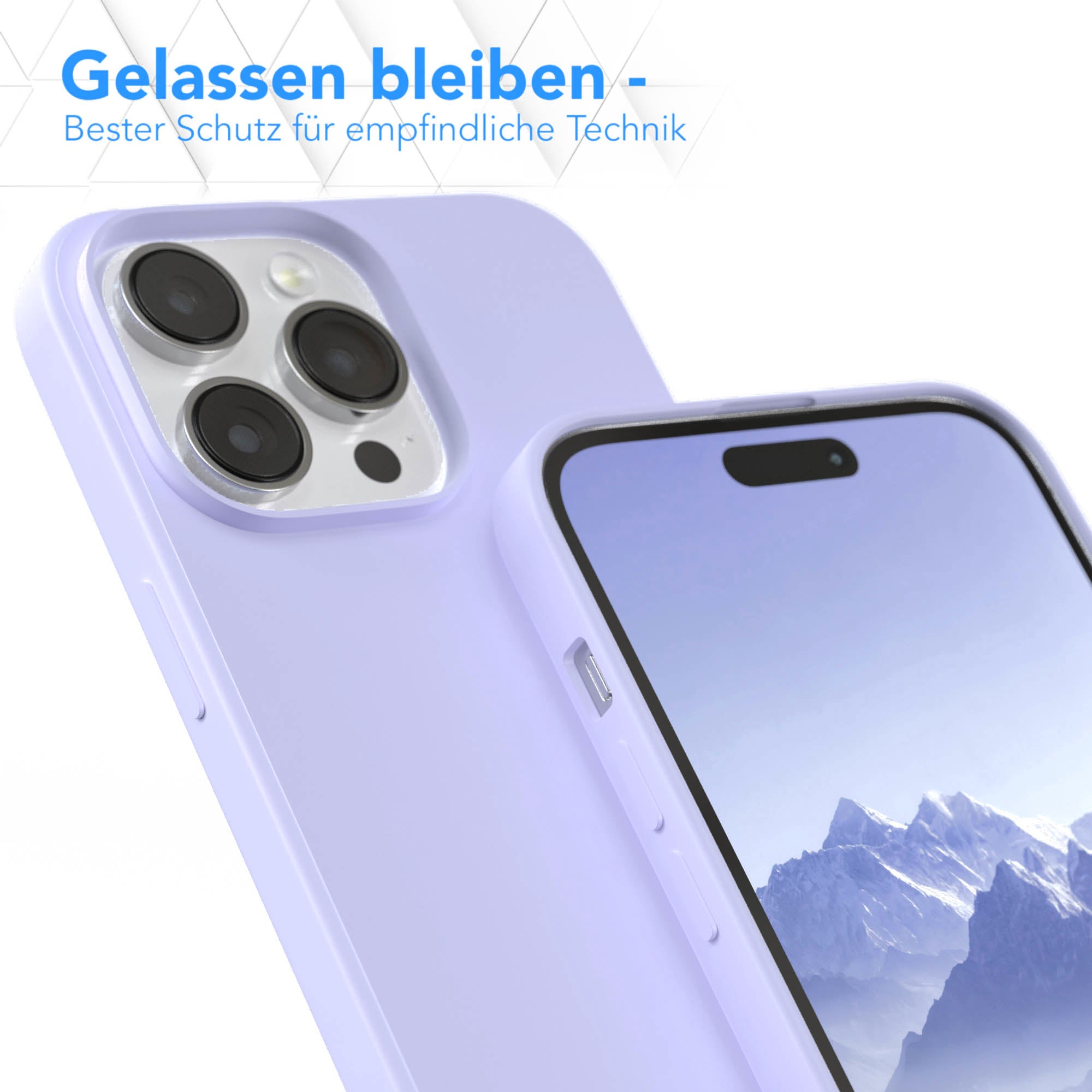 iPhone 14 Pro Max Silikonhülle mit Kameraschutz von EAZY CASE 