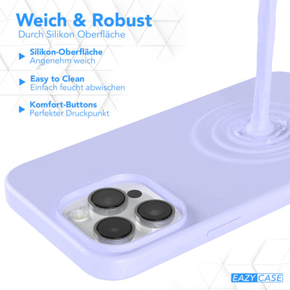 iPhone 14 Pro Max Silikonhülle mit Kameraschutz von EAZY CASE 