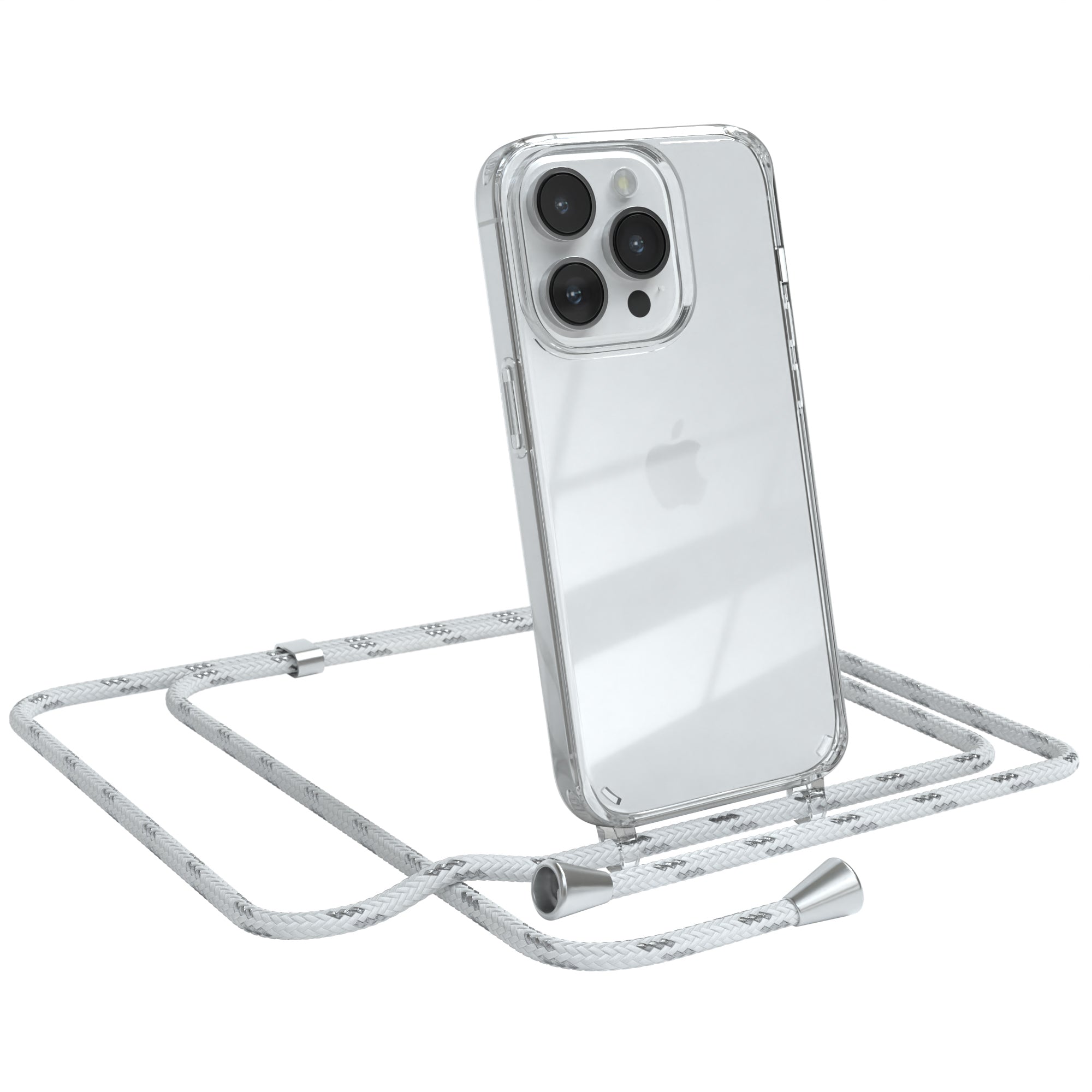 iPhone 14 Pro transparente Hülle + Kordel