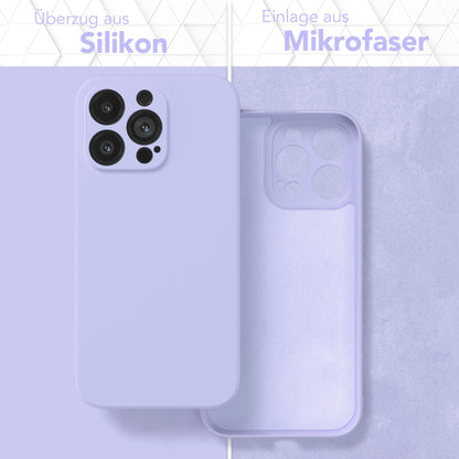 Apple iPhone 13 Pro Silikonhülle mit Kameraschutz von EAZY CASE 