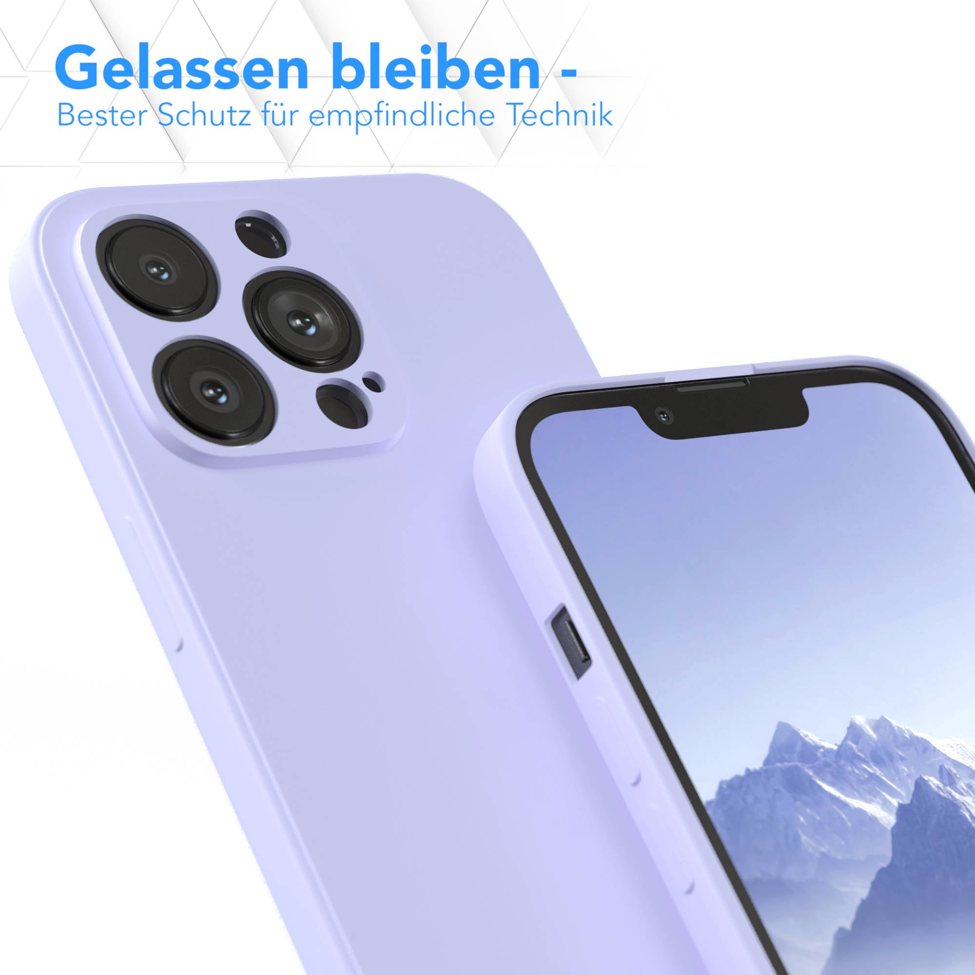 Apple iPhone 13 Pro Silikonhülle mit Kameraschutz von EAZY CASE 