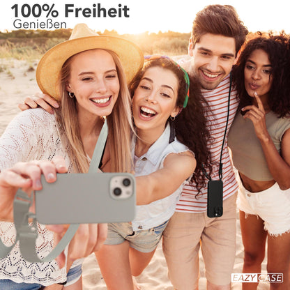 iPhone 13 Mini Silikonhülle + breites Band