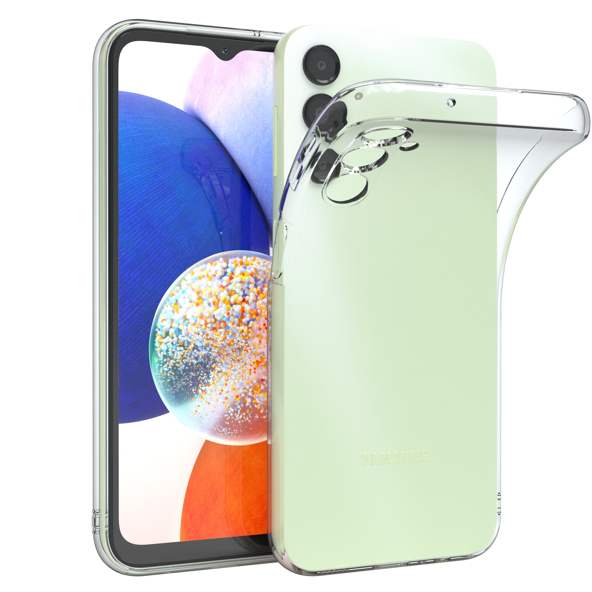 Galaxy A14 transparentes Slimcover