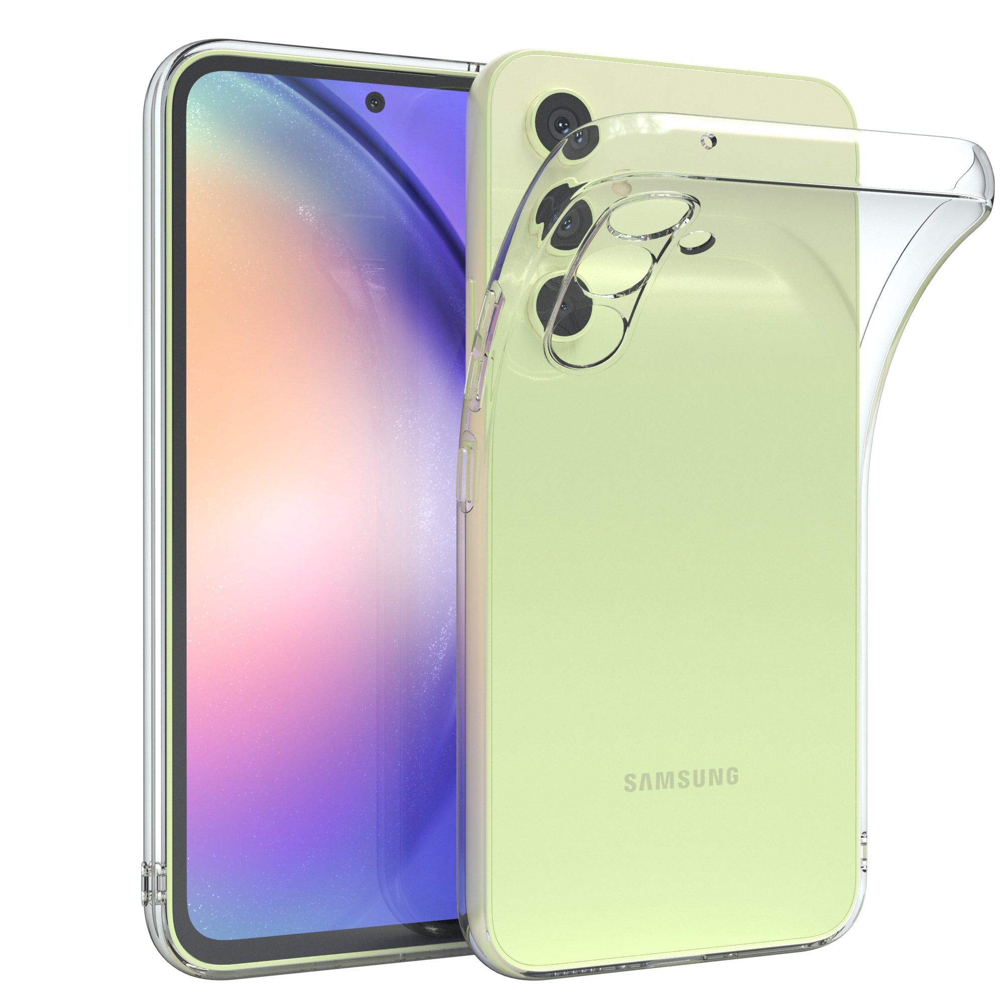 Galaxy A54 transparentes Slimcover