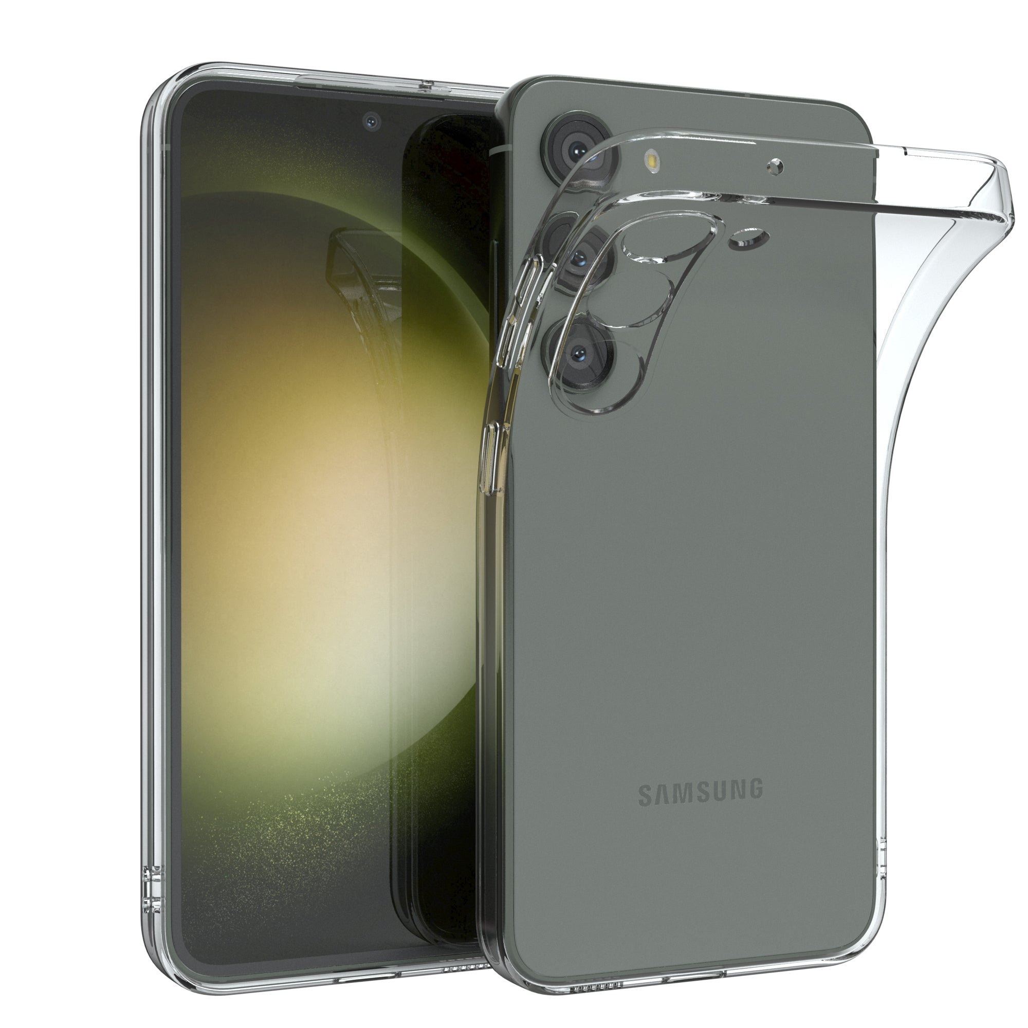 Galaxy S23 transparentes Slimcover