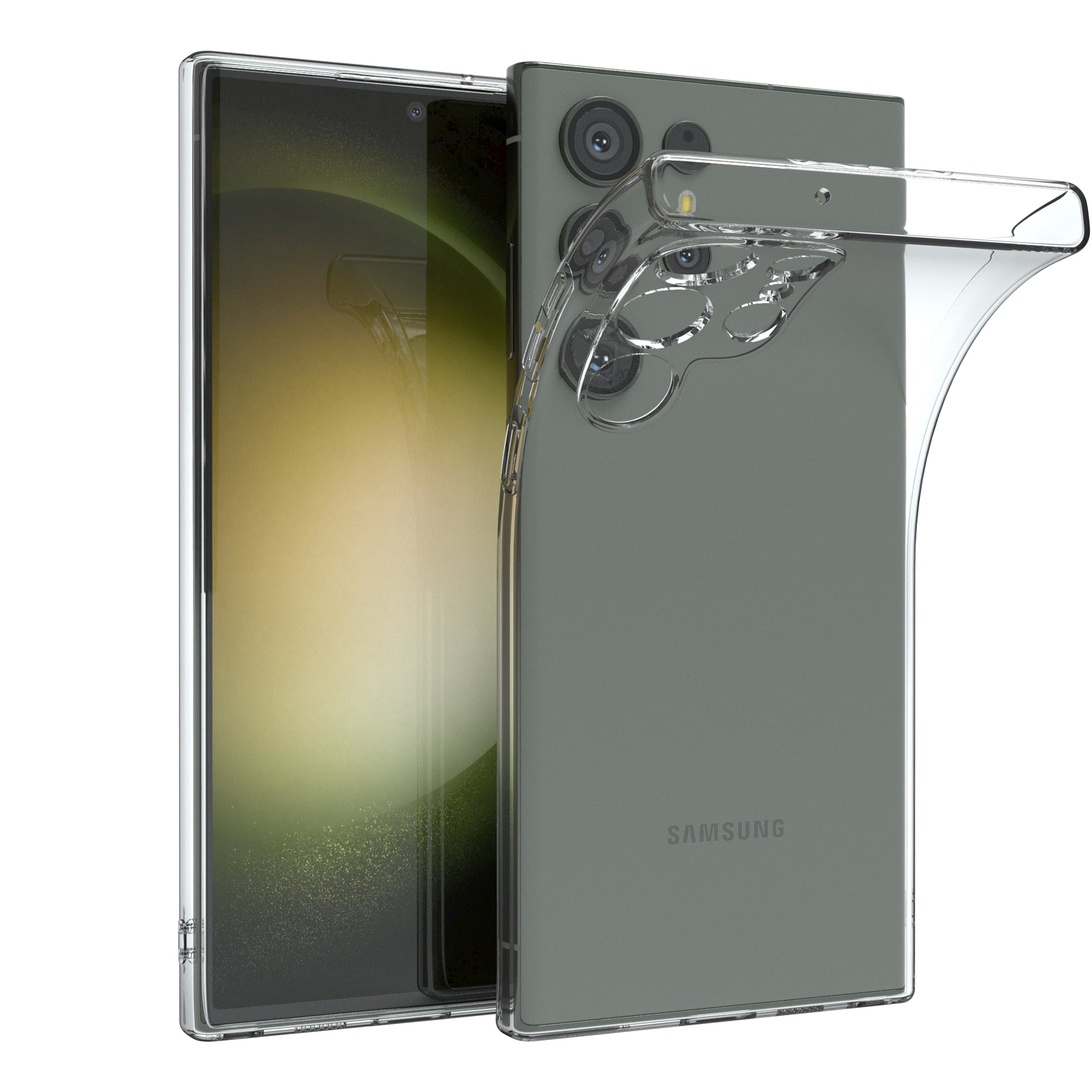 Galaxy S23 Ultra transparentes Slimcover