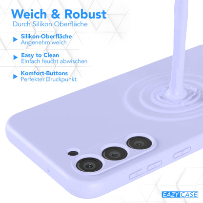 Samsung Galaxy S23 Plus Silikonhülle mit Kameraschutz von EAZY CASE 