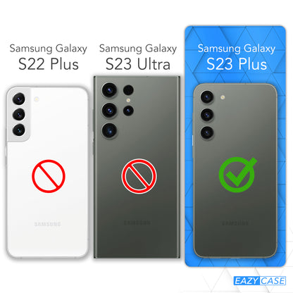 Samsung Galaxy S23 Plus Silikonhülle mit Kameraschutz von EAZY CASE 