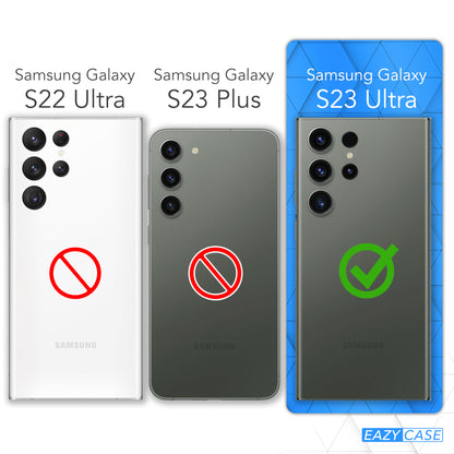 Samsung Galaxy S23 Ultra Silikonhülle mit Kameraschutz von EAZY CASE 