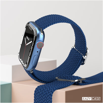 Apple Watch Armband geflochten Edelstahl Magnetverschluss EAZY CASE Wristband 