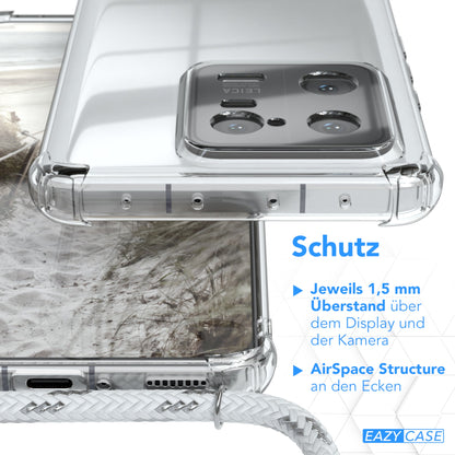 Xiaomi 13 Pro transparente Hülle + Kordel