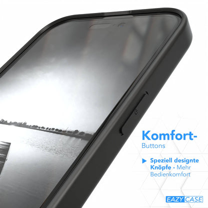 Apple iPhone 15 ultradünne TPU Silikonhülle mit Kameraschutz