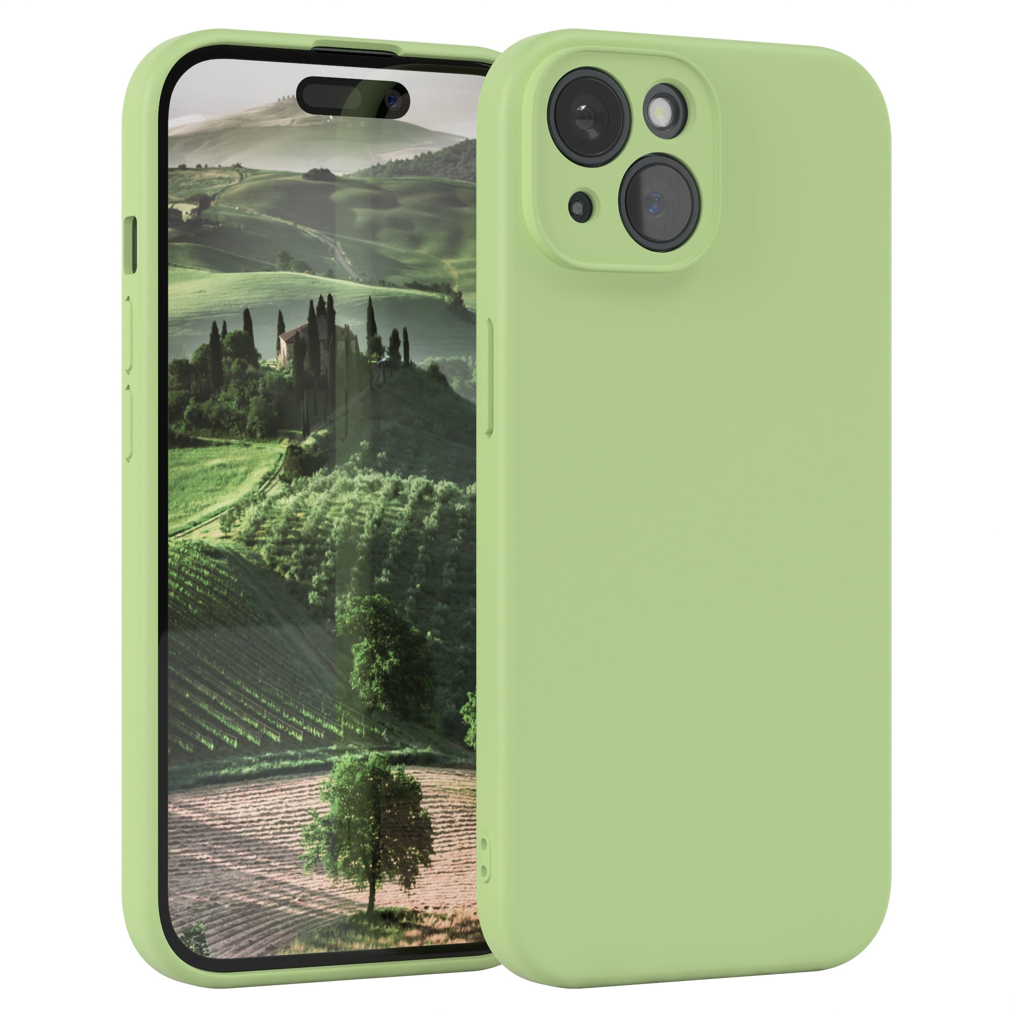 Apple iPhone 15 Silikonhülle mit Kameraschutz von EAZY CASE 