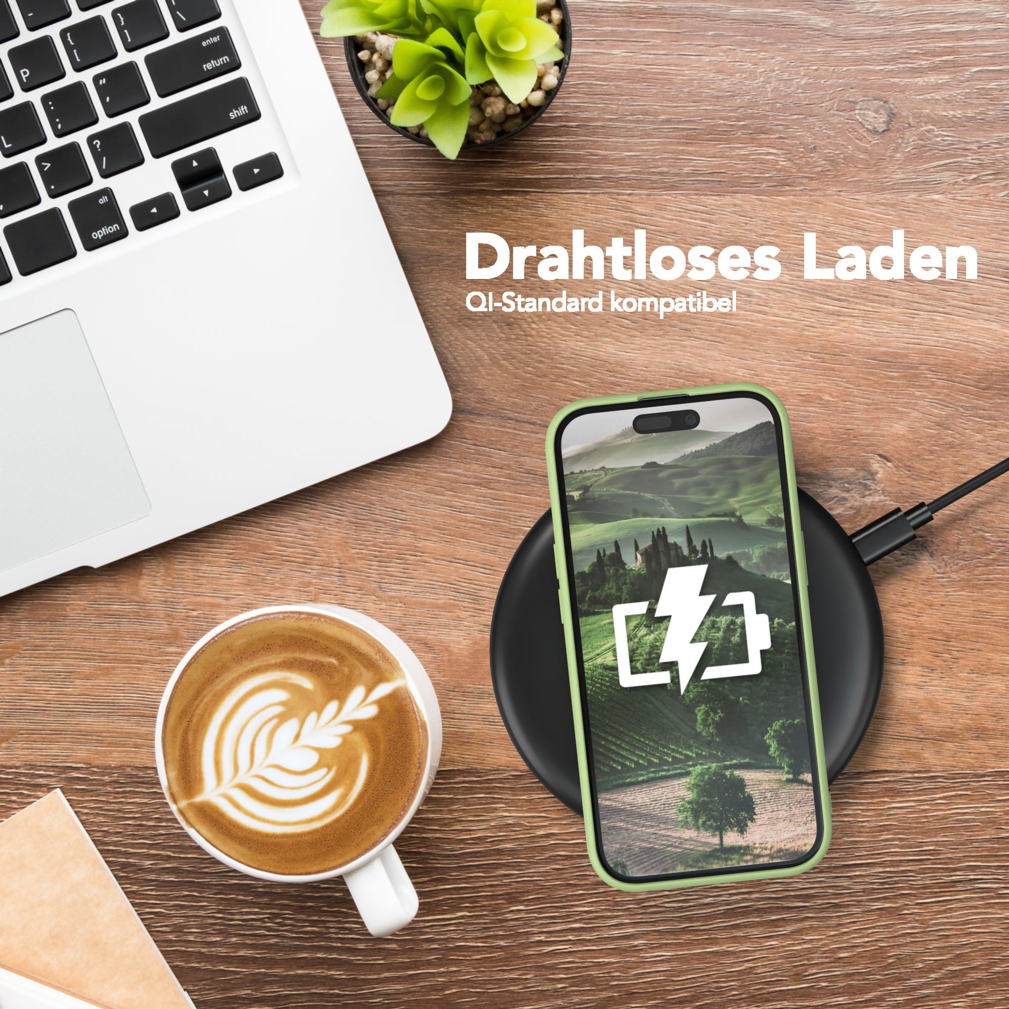 Apple iPhone 15 Silikonhülle mit Kameraschutz von EAZY CASE 