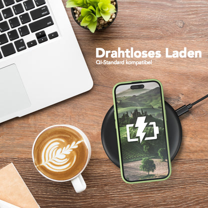 Apple iPhone 15 Silikonhülle mit Kameraschutz von EAZY CASE 