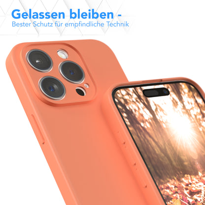 iPhone 15 Pro Silikonhülle mit Kameraschutz von EAZY CASE 