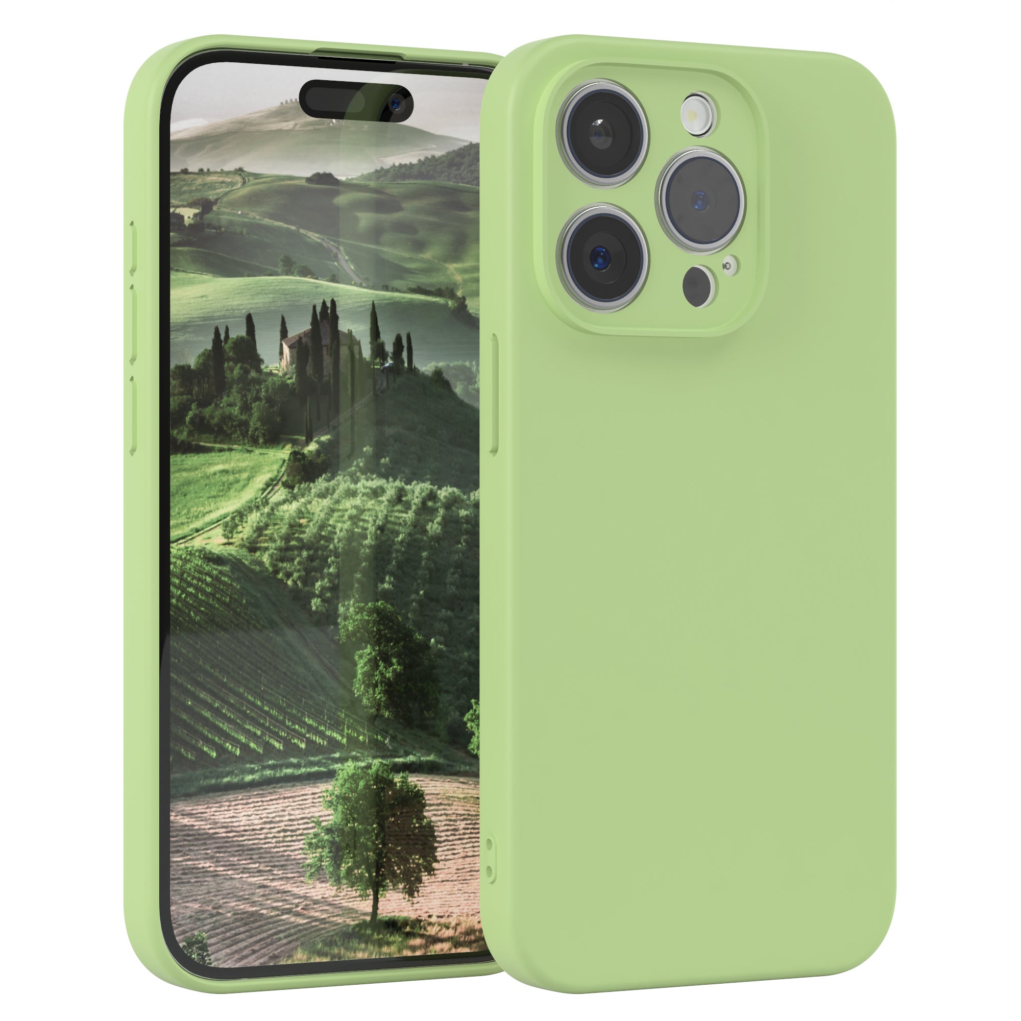 iPhone 15 Pro Silikonhülle mit Kameraschutz von EAZY CASE 