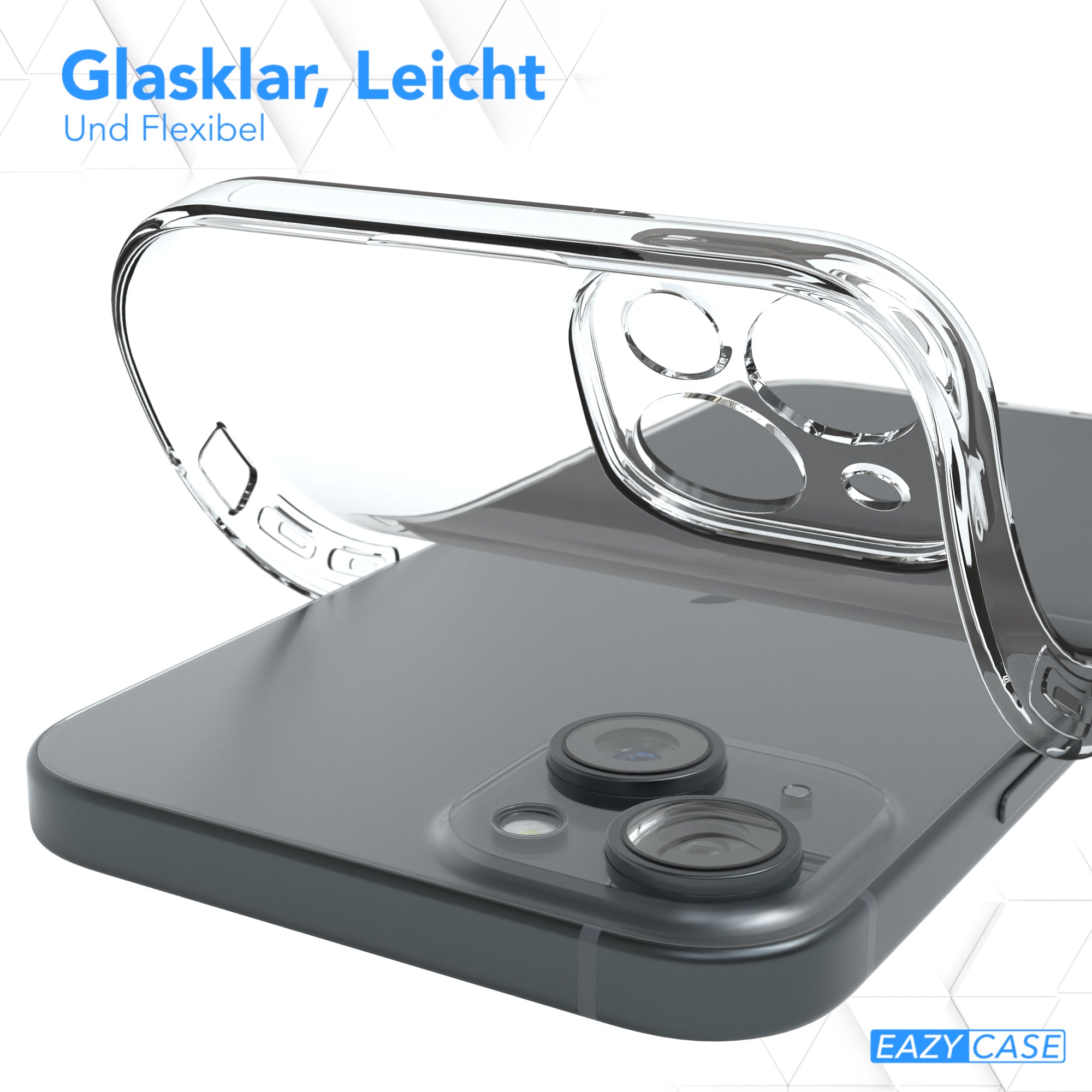 iPhone 15 Plus transparentes Slimcover