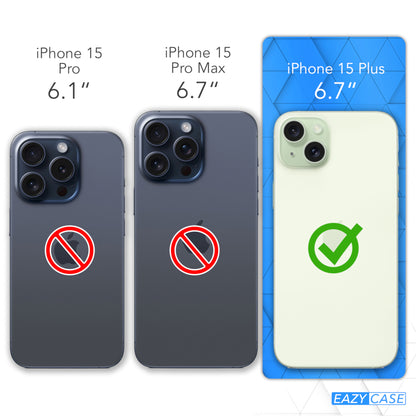 iPhone 15 Plus ultradünnes Slimcover aus TPU