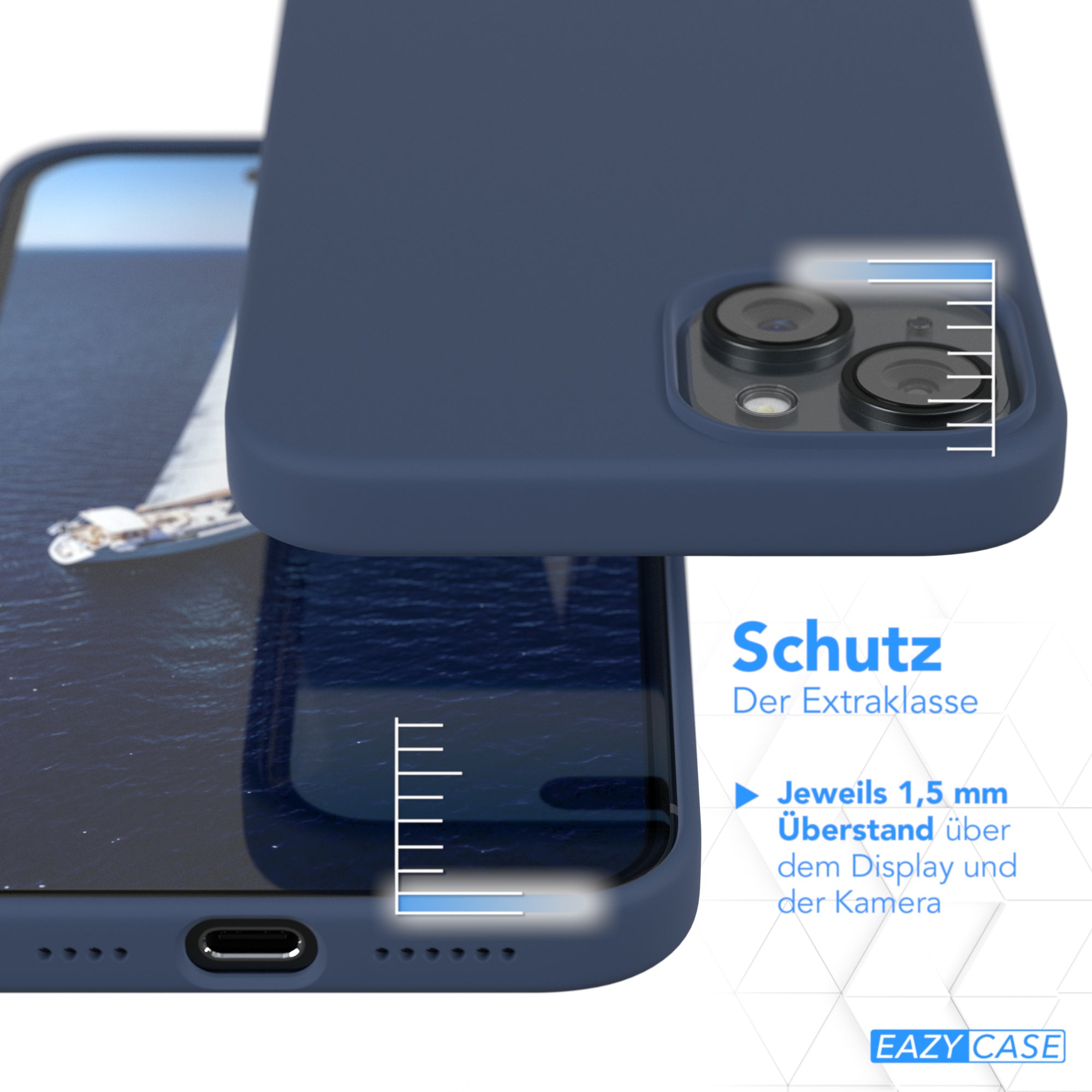 iPhone 15 Plus Premium Silikonhülle