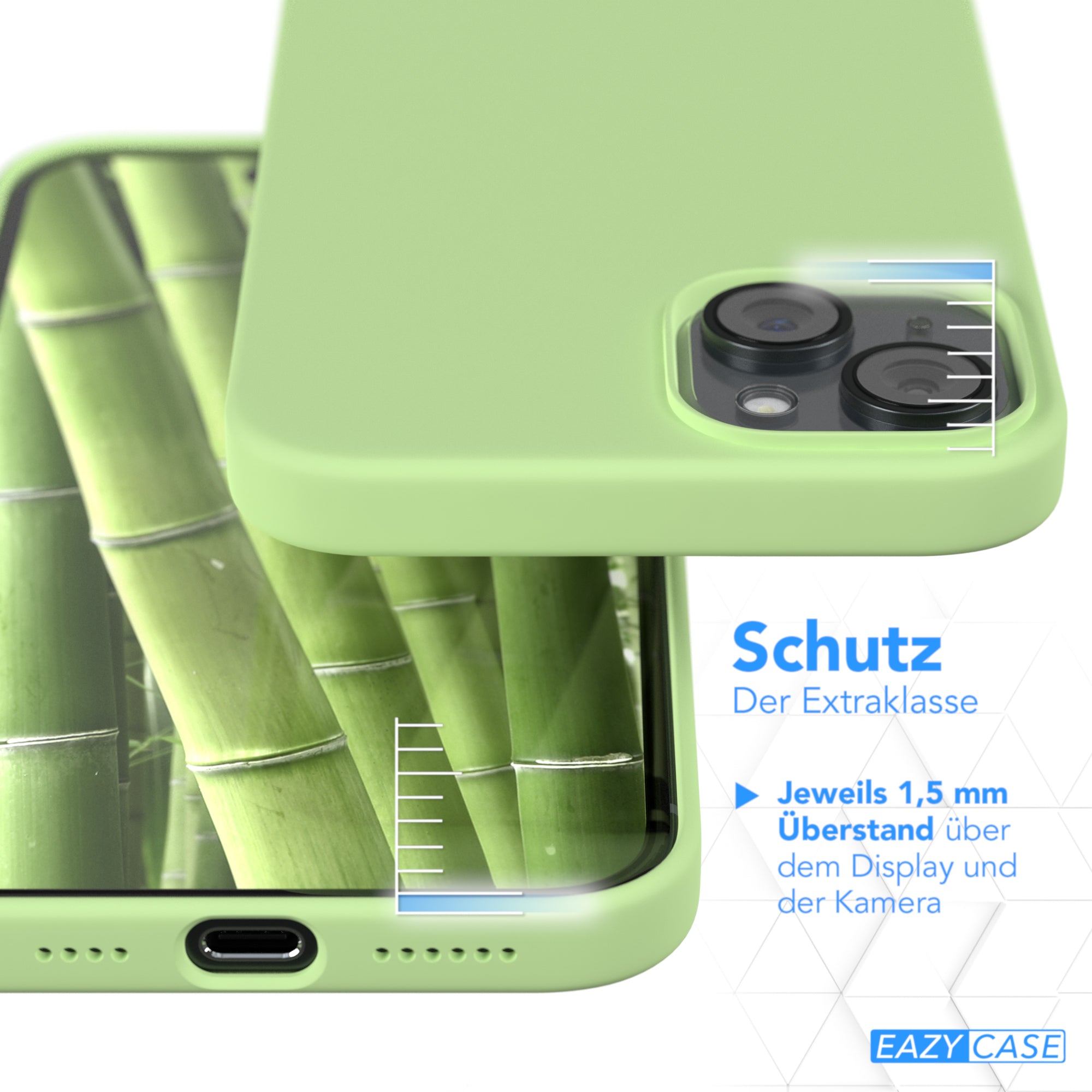 iPhone 15 Plus Premium Silikonhülle