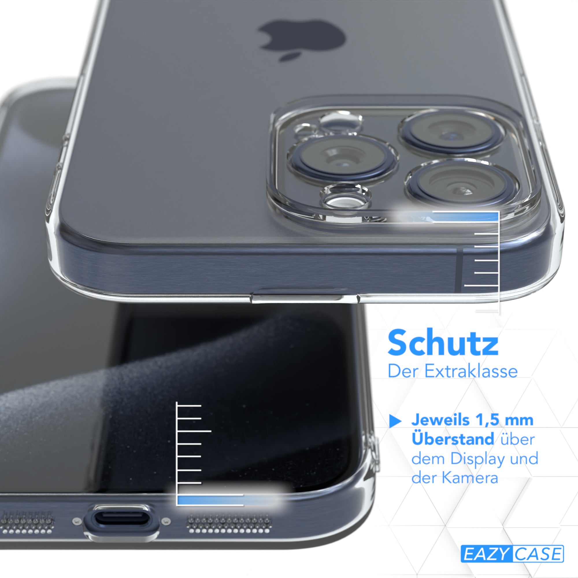 iPhone 15 Pro Max transparentes Slimcover