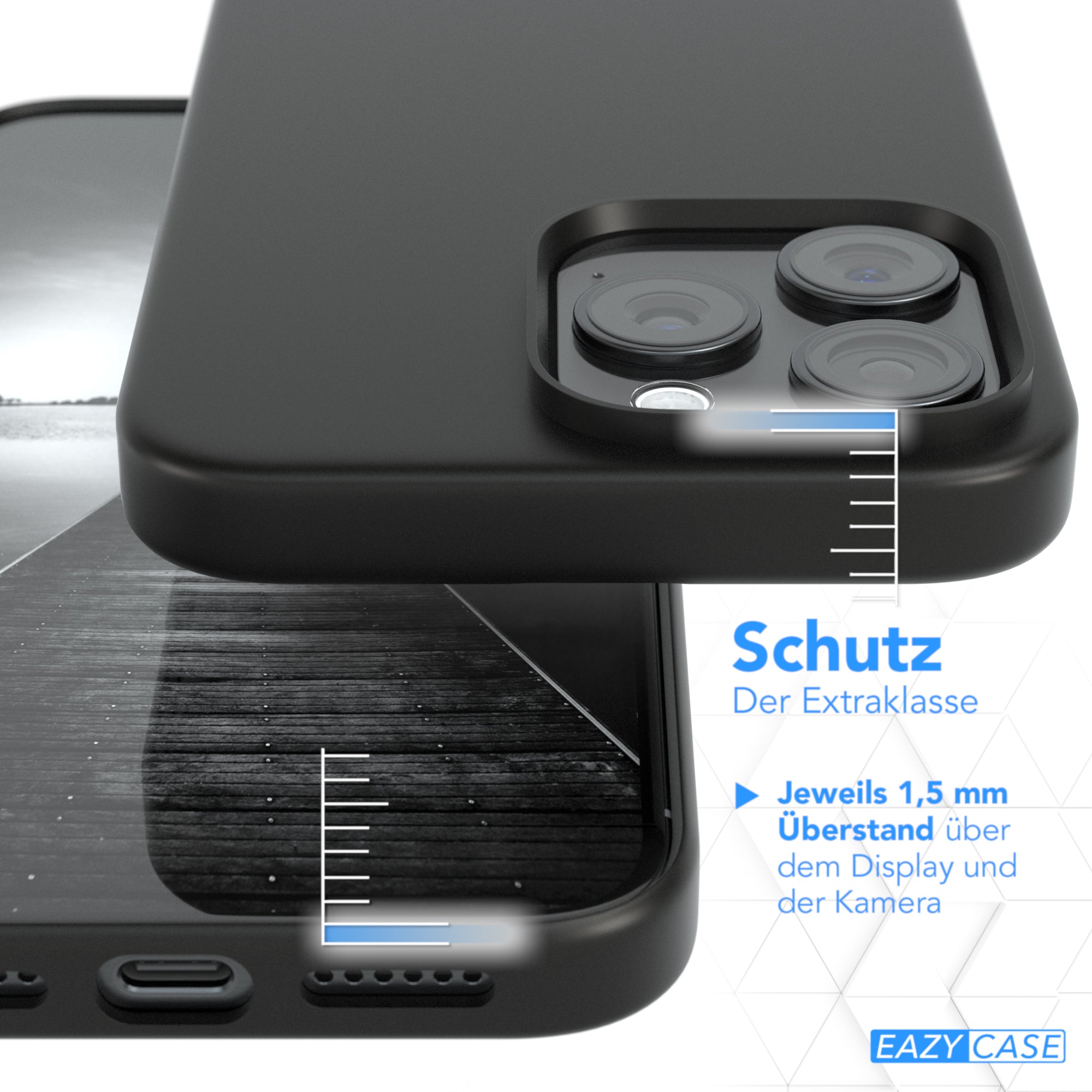 iPhone 15 Pro Max ultradünnes Slimcover aus TPU