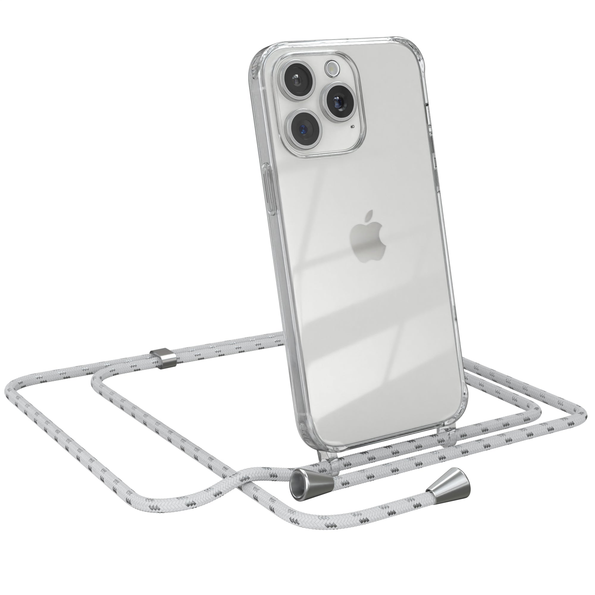 iPhone 15 Pro Max transparente Hülle + Kordel