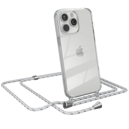 iPhone 15 Pro Max transparente Hülle + Kordel