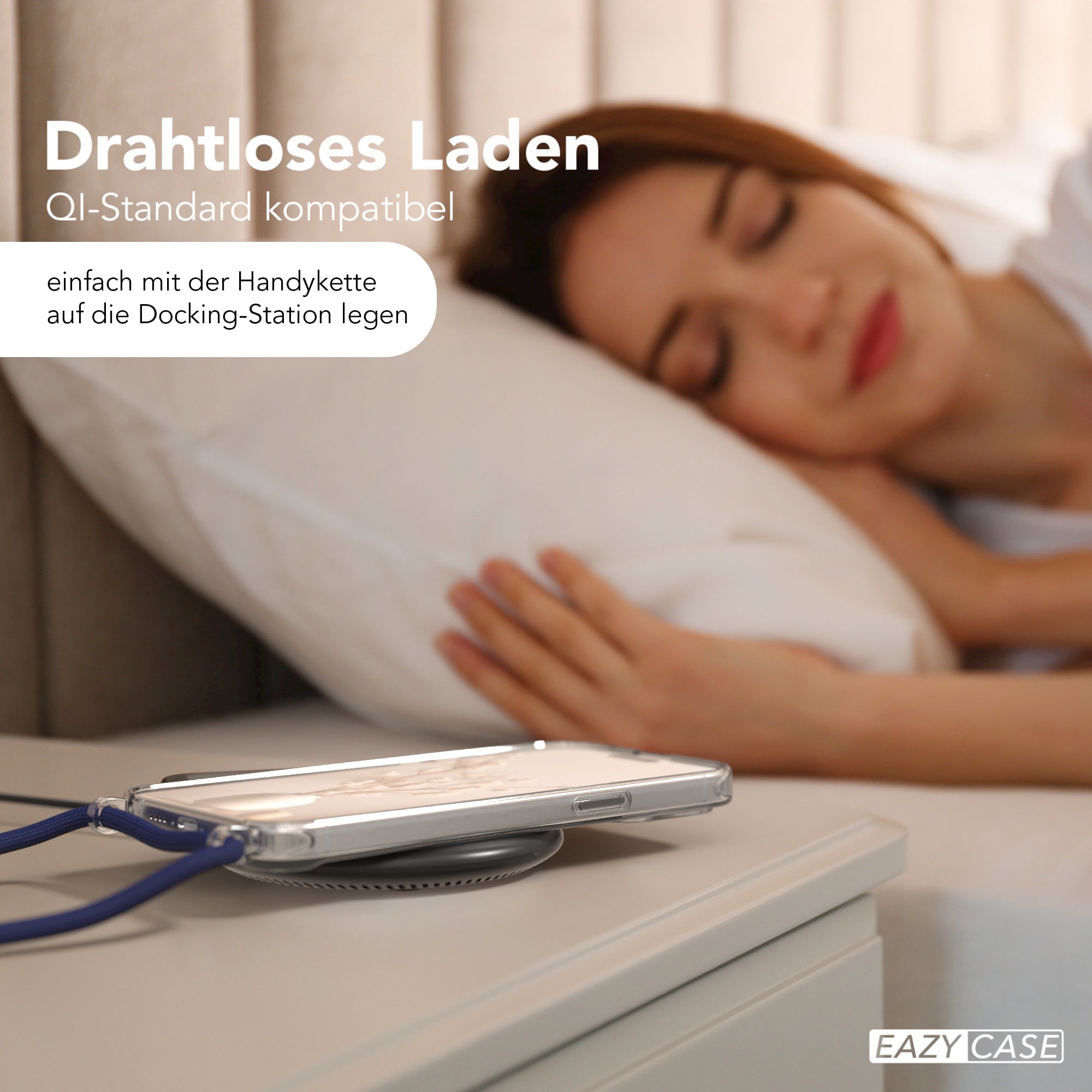 iPhone 15 Pro Max transparente Hülle + Kordel mit MagSafe