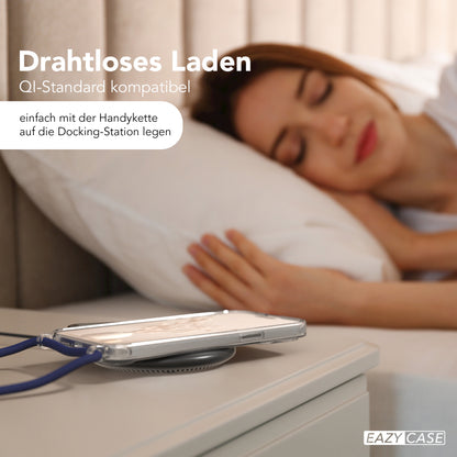 iPhone 15 Pro Max transparente Hülle + Kordel mit MagSafe