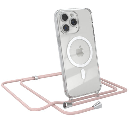 iPhone 15 Pro Max transparente Hülle + Kordel mit MagSafe