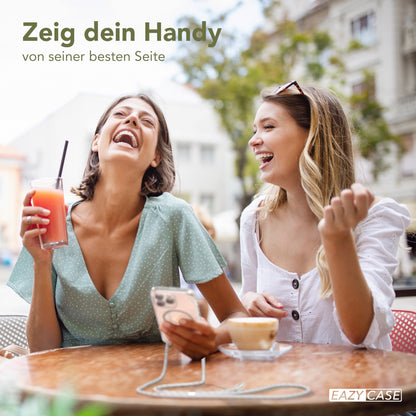 iPhone 15 Pro Max transparente Hülle + Kordel mit MagSafe