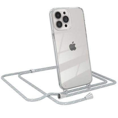 iPhone 13 Pro Max transparente Hülle + Kordel