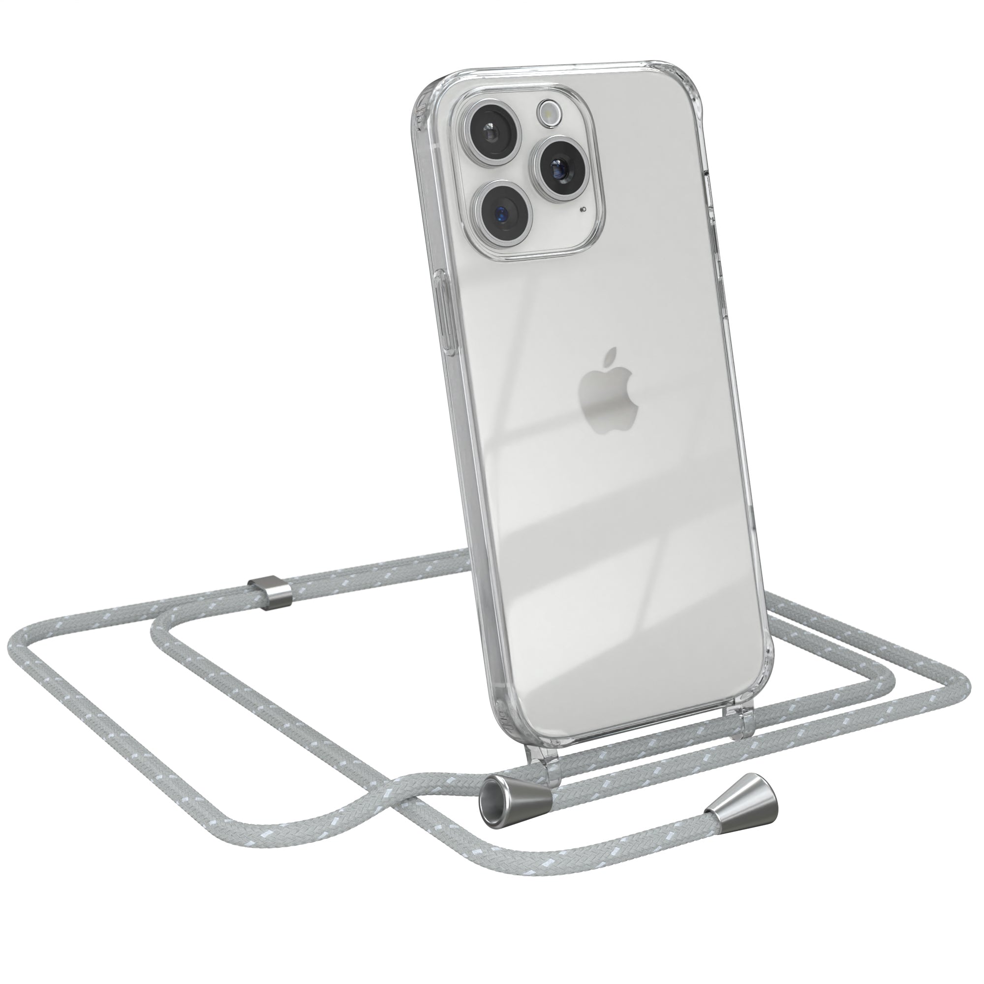 iPhone 15 Pro Max transparente Hülle + Kordel