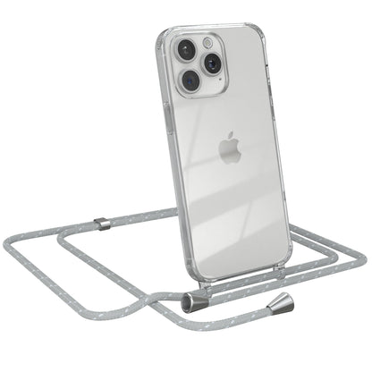 iPhone 15 Pro Max transparente Hülle + Kordel