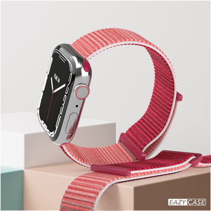 Apple Watch Nylon Armband mit Klettverschluss EAZY CASE Sport Loop 