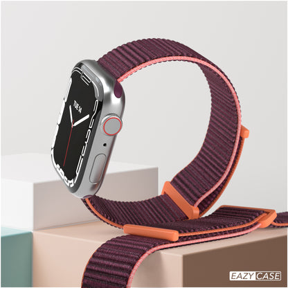 Apple Watch Nylon Armband mit Klettverschluss EAZY CASE Sport Loop 