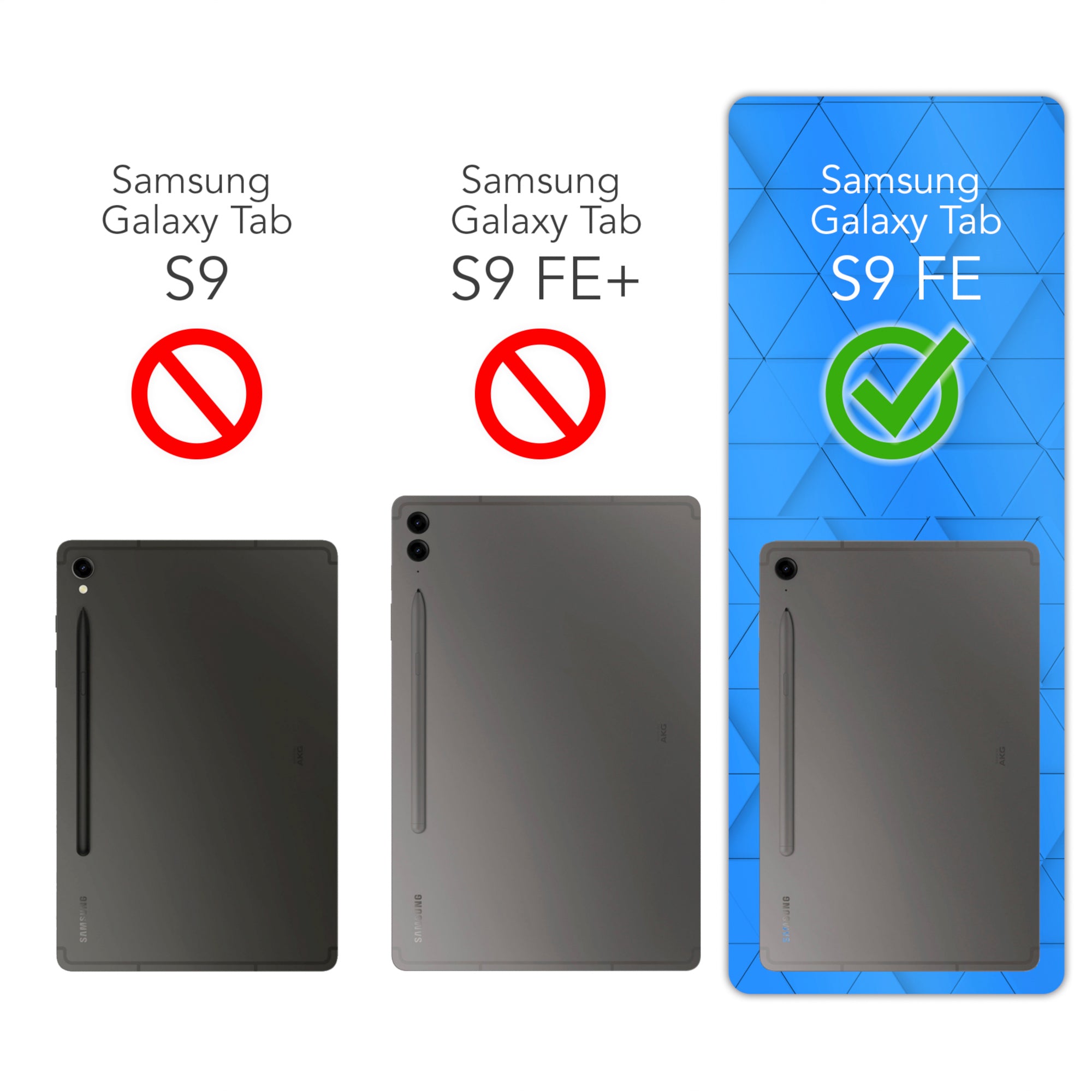 Galaxy Tab S9 FE Glasfolie
