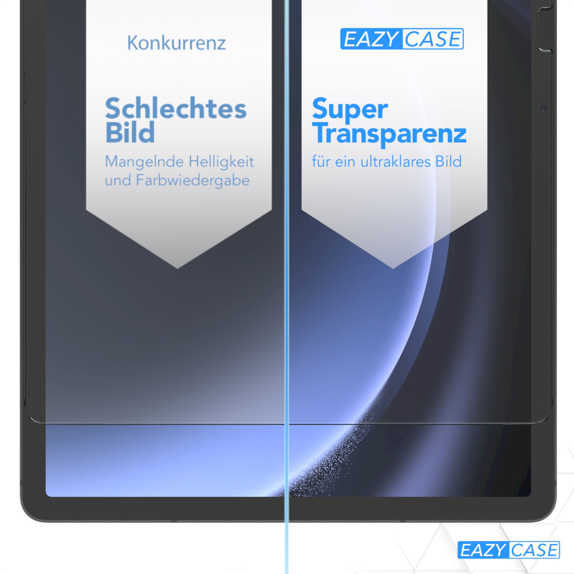 Galaxy Tab S9 FE Plus Glasfolie