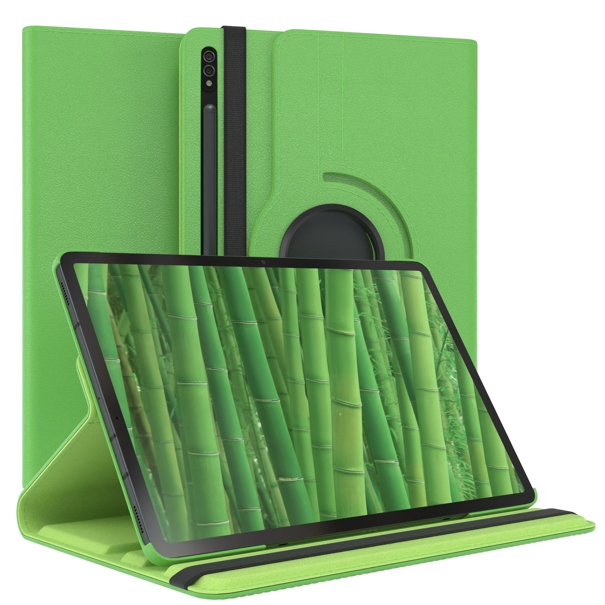 Samsung Galaxy Tab S7 Plus drehbare Tablethülle 360 Grad Rotation Ständerfunktion 