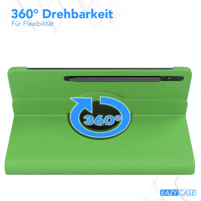 Samsung Galaxy Tab S7 Plus drehbare Tablethülle 360 Grad Rotation Ständerfunktion 