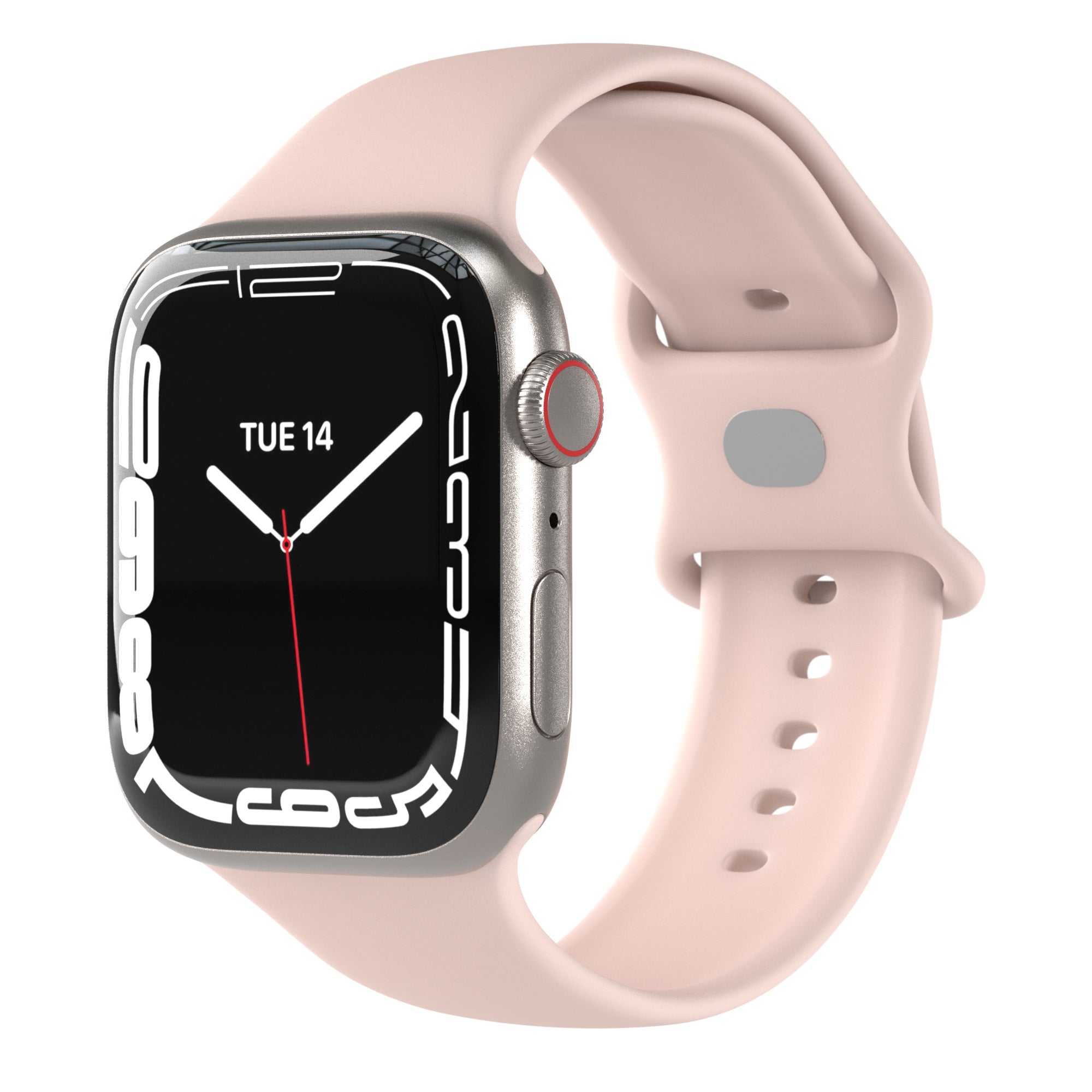Apple Watch Silikon Armband mit Schnellverschluss von EAZY CASE 